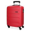 Maleta De Cabina Rígida 55cm Roll Road Flex Rojo