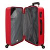 Maleta Mediana Rígida 65cm Roll Road Flex Rojo