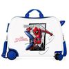 Maleta Infantil 2 Ruedas Multidireccionales Spiderman Action