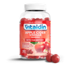 Vitaldin Apple Cider Vinegar Gummies - 1.000 Mg De Vinagre De Sidra De Manzana Por Dosis - 60 Gominolas Veganas - Superalimento Detox