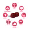 Vitaldin Cranberry Gummies – 500 Mg De Extracto De Arándano Rojo Por Dosis + Zinc – 70 Gominolas Veganas – Complemento Alimenticio Tracto Urinario