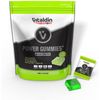 Vitaldin Sport Power Gummies Electrolitos – Reposición De Electrolitos – 120 Mg Sodio, 90 Mg Potasio, 20 Mg Magnesio Por Serving + Vitamina B6 – 30 Bites De Gominola – Sabor Lima – Vegano