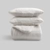 Edredon Jacquard Sherpa Karamelo Ania Blanco Para Cama De 90 Cm