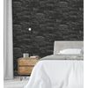 Papel Pintado Vinílico Lavable No Tejido Imitación Efecto Piedra Pizarra Con Relieve - Verius 6900 De Gaulan - Rollo De 10 M X 0,53 M