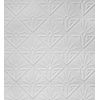 Papel Pintado Repintable Vinílico Lavable Geométrico Art Déco Blanco Alto Relieve - Eines Texture 123179 De Gaulan - Rollo De 10 M X 0,53 M