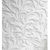 Papel Pintado Repintable Vinílico Lavable Volutas Blancas Con Textura Alto Relieve - Ornam Texture 123184 De Gaulan - Rollo De 10 M X 0,53 M