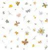 Papel Pintado Infantil De Mariposas Pequeñas Tonos Naranja - Honey Butterflies 125906 De Gaulan - Rollo De 10 M X 0,53 M