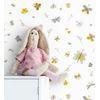 Papel Pintado Infantil De Mariposas Pequeñas Tonos Naranja - Honey Butterflies 125906 De Gaulan - Rollo De 10 M X 0,53 M