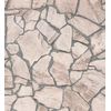 Papel Pintado Vinílico Lavable Muro De Piedra Con Relieve Estilo Rústico Moderno Color Bei - Calize 453182 De Gaulan - Rollo De 10 M X 0,53 M