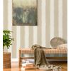 Papel Pintado Vinílico Lavable De Rayas Con Textura Efecto Textil En Relieve - Tamil Etnik Stripe 676345 De Gaulan - Rollo De 10 M X 1,06 M