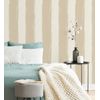 Papel Pintado Vinílico Lavable De Rayas Con Textura Efecto Textil En Relieve - Tamil Etnik Stripe 676345 De Gaulan - Rollo De 10 M X 1,06 M