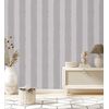 Papel Pintado Vinílico Lavable De Rayas Con Textura Efecto Textil En Relieve - Tamil Etnik Stripe 676346 De Gaulan - Rollo De 10 M X 1,06 M