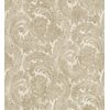 Papel Pintado Vinílico Cachemir Floral Hindú Con Relieve Efecto Textura De Tela - Tamil Etnik 676349 De Gaulan - Rollo De 10 M X 1,06 M