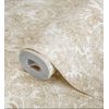 Papel Pintado Vinílico Cachemir Floral Hindú Con Relieve Efecto Textura De Tela - Tamil Etnik 676349 De Gaulan - Rollo De 10 M X 1,06 M