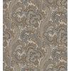 Papel Pintado Vinílico Cachemir Floral Hindú Con Relieve Efecto Textura De Tela - Tamil Etnik 676353 De Gaulan - Rollo De 10 M X 1,06 M