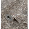 Papel Pintado Vinílico Cachemir Floral Hindú Con Relieve Efecto Textura De Tela - Tamil Etnik 676353 De Gaulan - Rollo De 10 M X 1,06 M