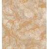 Papel Pintado Vinílico Efecto Estuco Beige En Relieve Con Vetas Metalizadas Doradas - Neptune Stone Texture 676355 De Gaulan - Rollo De 10 M X 1,06 M