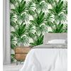 Papel Pintado Vinílico Lavable Tropical Hojas Plantas Verde Textura Óleo 3d - Habana Tropical 676369 De Gaulan - Rollo De 10 M X 1,06 M