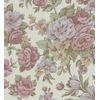 Papel Pintado Vinílico Flores Románticas Efecto Textura De Tela Tejida En Relieve - Anastasia Garden 676418 De Gaulan - Rollo De 10 M X 1,06 M