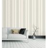 Papel Pintado Vinílico De Rayas Con Cadenetas Barrocas Efecto Textura De Tela - Selim Imperial Stripe 676850 De Gaulan - Rollo De 10 M X 1,06 M