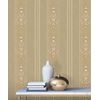 Papel Pintado Vinílico Lavable De Rayas Estilo Victoriano Con Textura Y Relieve - Osman Classic Stripe 676860 De Gaulan - Rollo De 10 M X 1,06 M