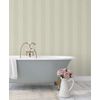 Papel Pintado Vinílico De Rayas Metalizadas Tonos Beige Con Textura En Relieve - Raya Torino 679260 De Gaulan - Rollo De 10 M X 0,53 M