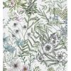 Papel Pintado Vinílico Ecológico Lavable Flores Y Plantas Hojas Silvestres - Marseille 679379 De Gaulan - Rollo De 10 M X 0,53 M