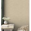 Papel Pintado Vinílico Ecológico Efecto Fibra Vegetal Tejida Teñida Con Textura En Relieve - Soho Fabric 679734 De Gaulan - Rollo De 10 M X 0,53 M