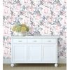 Papel Pintado Vinílico Ecológico De Flores Pintadas A Acuarela - Camellias Garden 680627 De Gaulan - Rollo De 10 M X 0,53 M