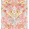 Papel Pintado Vinílico Ecológico De Flores Y Pájaros Estilo Inglés - Kensington Floral 680646 De Gaulan - Rollo De 10 M X 0,53 M