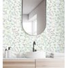 Papel Pintado Vinílico Ecológico De Ramas Y Hojas Con Textura - Elva Forest 680856 De Gaulan - Rollo De 10 M X 0,53 M