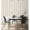 Papel Pintado Lavable Geométrico Moderno Rombo Zigzag Beige - Nordic Dimension 680933 De Gaulan - Rollo De 10 M X 0,53 M