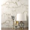 Papel Pintado Lavable Imitando Al Mármol Blanco Con Vetas Beige - Veneto Marble 680936 De Gaulan - Rollo De 10 M X 0,53 M