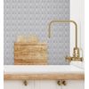 Papel Pintado Vinílico Lavable Ligeramente Metalizado Con Textura En Relieve - Claxton Tiles 680967 De Gaulan - Rollo De 10 M X 1,06 M