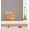 Papel Pintado Vinílico Lavable Ligeramente Metalizado Con Textura En Relieve - Claxton Tiles 680969 De Gaulan - Rollo De 10 M X 1,06 M