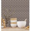 Papel Pintado Vinílico Lavable Ligeramente Metalizado Con Textura En Relieve - Claxton Tiles 680970 De Gaulan - Rollo De 10 M X 1,06 M