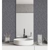 Papel Pintado Vinílico Lavable Mosaico De Madera Con Textura En Relieve - Hout 680995 De Gaulan - Rollo De 10 M X 1,06 M