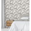 Papel Pintado Lavable Hojas Tropicales Y Flamencos Estilo Art Déco - Luxury Flamand 681299 De Gaulan - Rollo De 10 M X 0,53 M