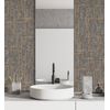 Papel Pintado Vinílico Lavable Moderno De Líneas Geométricas Con Relieve - Allure Lines 681633 De Gaulan - Rollo De 10 M X 1,06 M