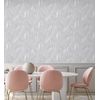 Papel Pintado Vinílico Lavable De Rombos Modernos Con Textura En Relieve - Chiron Diamonds 681648 De Gaulan - Rollo De 10 M X 1,06 M