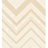 Papel Pintado Vinílico Geométrico Zigzag Beige Con Textura En Relieve - Enzo Spike 681657 De Gaulan - Rollo De 10 M X 1,06 M