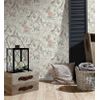 Muestra Din A4 De Papel Pintado Vinílico Lavable Con Dibujo De Flores Y Pájaros Con Estilo Inglés - Victoria Blossom 126371 De Gaulan