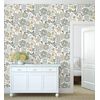 Muestra Din A4 De Papel Pintado Vinílico Ecológico De Flores Dibujadas Estilo Retro - Garden Flowers 680613 De Gaulan