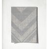 Muestra Din A4 De Papel Pintado Vinílico Geométrico Zigzag Gris Con Textura En Relieve - Enzo Spike 681656 De Gaulan