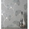 Muestra Din A4 De Papel Pintado Vinílico Lavable De Flores En Relieve Con Efectos Metalizados - Evolet Flowers 681973 De Gaulan