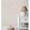 Papel Pintado Vinílico Ecológico Con Textura De Fibras De Cáñamo Fondo Beige Tostado - Sisay Texture 681831 De Gaulan - Rollo De 10 M X 0,52 M