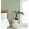 Papel Pintado Vinílico Ecológico Con Diseño Textil Africano En Relieve Color Verde - Catava 682285 De Gaulan - Rollo De 10 M X 0,52 M