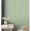 Papel Pintado Vinílico Ecológico Efecto Fibra Vegetal Tejida Teñida Con Textura En Relieve - Soho Fabric 682339 De Gaulan - Rollo De 10 M X 0,52 M