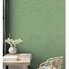 Papel Pintado Vinílico Ecológico Efecto Fibra Vegetal Tejida Teñida Con Textura En Relieve - Soho Fabric 682340 De Gaulan - Rollo De 10 M X 0,52 M