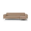 Funda De Sofá Nimes Chaise Longue Brazo Largo Derecho Beige